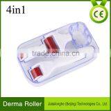 Newest 300/720/1200 Pins Microneedle Roller 4 in 1 China Derma Roller With Private Label Provide -L013C thumbnail-1
