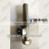hastelloy alloy UNS N06455 2.4610 nuts and bolts iso4014