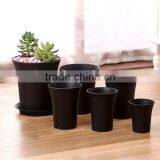 Manufacturer Supply Wholesale 16.5cm Round Plastic Flower Pot Nursery Pot thumbnail-2