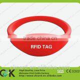 Wholesale Attendance RFID Silicone Ruber Bracelet Wristband