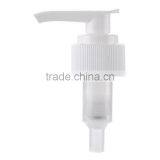 High Quality White Screw Down Ribbed pp Lotion Pump thumbnail-2