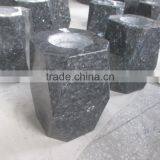 Olive Green Granite Tombstone Vase thumbnail-2