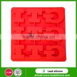 FDA Silicone Personalized Ice Cube Tray Wholesale Custom Fancy Food-grade Slicone Ice Tray Silicone Ice Cube Tray Custom thumbnail-1