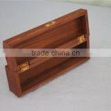 Handmade Custom Printed Wooden Pencil Case thumbnail-2