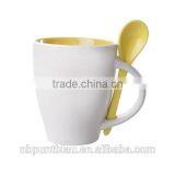 Ceramic Mug With Spoon 300ml thumbnail-2