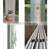 304 10 Meters Outdoor Taper Telescopic Stainless Steel Pole for Flag thumbnail-2