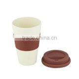 OEM Available ECO Friendly Manufacturer Supply Bamboofiber Travel Coffee Cup thumbnail-3