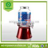 140oz Paper Transfer Machine Made Dispenser With Red Metal S'tand thumbnail-1