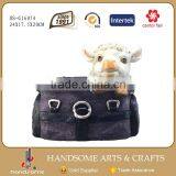 Resin Garden Statue Garden Bull Dog Decorative Polyresin Dog thumbnail-1