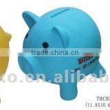 Pig Shaped Plastic Coin Bank/piggy Money Box thumbnail-1