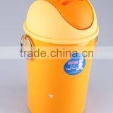 Rubbish Bin Household Garbage Can With Ears/Plastic Trash Can thumbnail-1