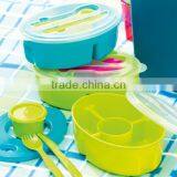 Food Grade FDA or LFGB Grade Lunch Box to go With Cooling Pack thumbnail-1