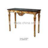 French Style Green Marble Console Tables For Sale thumbnail-3