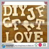 Polished Pine Wooden Decoration Alphabert Letter Wedding Birthday Bar Decor Letter