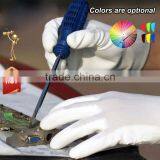 NMSAFETY Cheapest Price White PU Garden Work Hand Gloves thumbnail-1