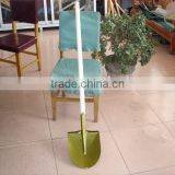 5002503 Long Straight Aspen or Poplar Handle Garden Steel Digging Shovel