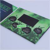 Custom Video Greeting Cards Lcd Brochure With Video Screen , 4.3