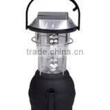 3 Mode 36 LED Hand Crank Solar Lantern Bright Rechargeable Outdoor Camping Light thumbnail-3