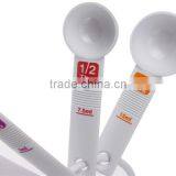 ZY-L1009 New Design Plastic Measuring Spoon Set thumbnail-4