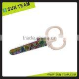 SC021 5-1/4" Cheap Kids Used Handle High Cover Decorations Round Corner Scissors