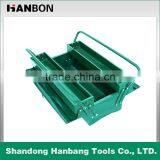 High Quality Empty Double Toolkit,Double Layers Metal Tool Box