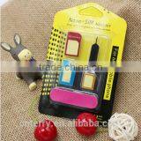 Best Selling 4 in 1 Nano Sim Card Adapters / Standard Sim Card SIM Card & Tools For Iphone 4 / 4S/ 5 / 6 /6S thumbnail-1