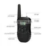 Rechargeable 300m Waterproof Electric Shock Vibra Remote Dog Pet Safe Training Collar thumbnail-2