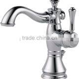 Dual Handle Roman Tub Filler Faucet Less Valve and Diverter thumbnail-4