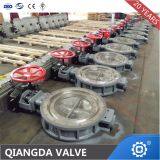 Metal Seat Double Flange Triple Eccentric Water Seal Butterfly Valve thumbnail-2