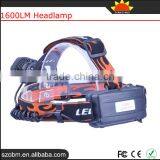 XQ41T6 T6 LED 1600lm Headlamp Power Camping Head Light Head Flashlight For Wholesale thumbnail-3