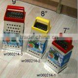 Multifunctional 4 Side Vegetable Graters in Different Sizes thumbnail-1