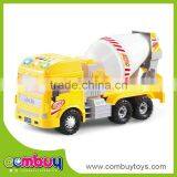 KidsMusic Light Inertia Plastic Car Concrete Mixer Truck Toy thumbnail-1