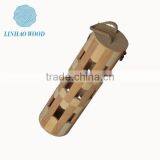 Present Packaging Wine Wooden Box With Handle thumbnail-5