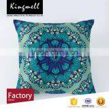 Customize Folk Style Digital Printed Leather Car Seat Cotton Linen Cushion Cover thumbnail-1