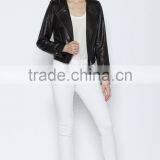 Latest Fashion Design Women Leather Jacket Customized 2016 thumbnail-2
