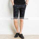 The Summer Male Korean Summer Men's Slim Printed Shorts Pants Five Stretch Pants Thin All-match Personality Tide Custom thumbnail-2