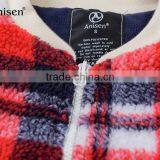 China Men Fashion Plaid Half Sleeve Suit Jacket thumbnail-3