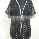 Chiffon Printed Long Top thumbnail-1