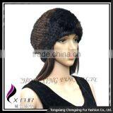CX-E-10G Knitted Women Head Scarf Mink Fur Stretch Elastic Headband thumbnail-2