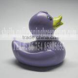 8cm Promotional Purple Plastic Duck , Floating Purple Vinyl Duck, Purple Duck Bath Toy thumbnail-1