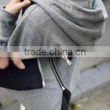 Plus Size Long Sleeve Loose Hoodie Coat Women Hooded Jacket Wholesale thumbnail-4