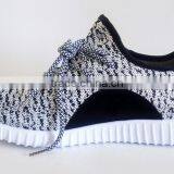 EVA Insole White and Black Mesh Upper Men Sport Shoes thumbnail-6