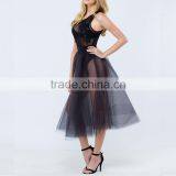 Dongguan Yihao 2016 Women's Black Mesh See-through Sexy Fashion Dress,Sexy Pictures Of Girl Without Dress thumbnail-2