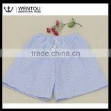 Monogrammed Seersucker Boy Swim Shorts thumbnail-2