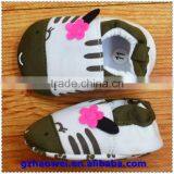 Cute Smiling Cat Printed Baby Shoes thumbnail-6