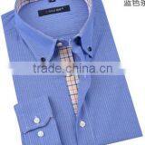 Blue Men Funky Dress Button Down Shirt thumbnail-1