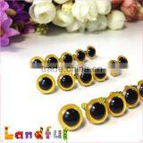 12mm Plush Bear Stuffed Craft Toys Amigurumi Yellow Doll Eyes thumbnail-5