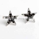 2016 Hot Sale Hiphop Earrings Star Shape Stud Diamond Body Jewelry Wholesale thumbnail-5