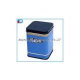 Square Metal Tea Tin thumbnail-1