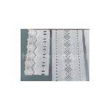 Eco-Friendly Eyelet Cotton Lace Fabric Jacquard For Home Textiles thumbnail-1